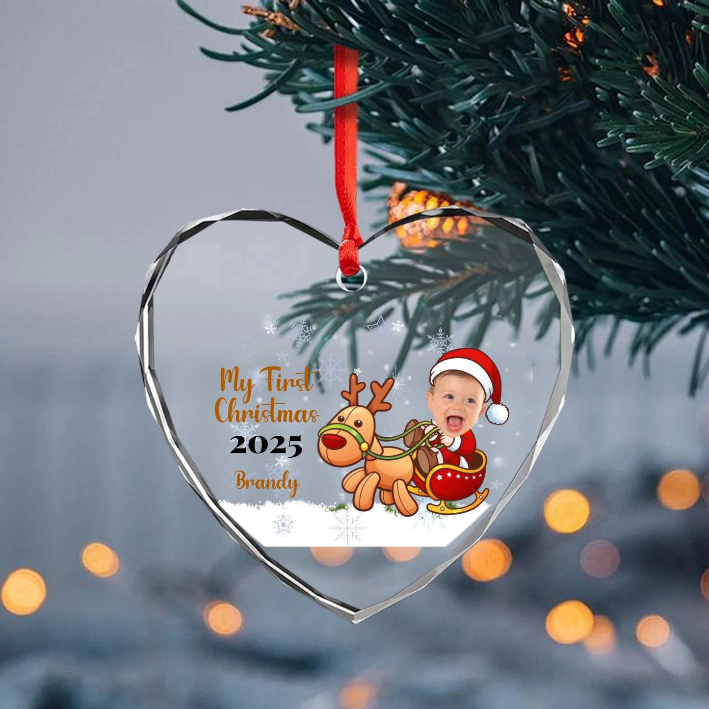 Custom Photo Baby's | First Christmas Costumes