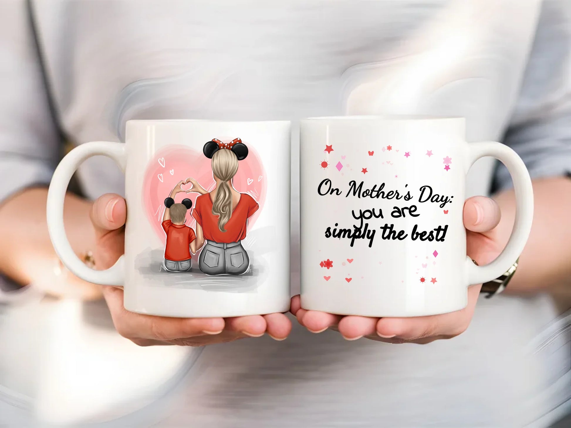 11 oz Mug Mom hand