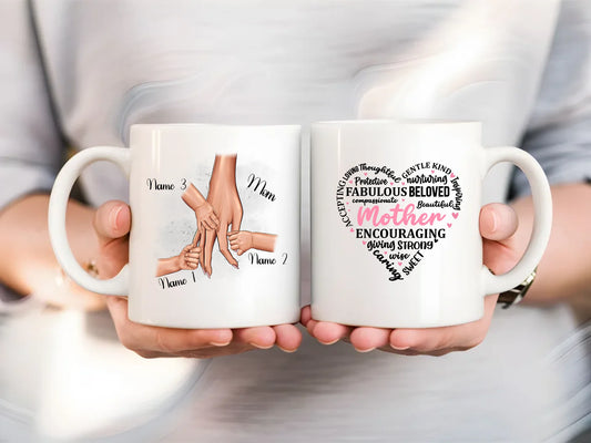 11 oz Mug Mom hand