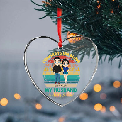Husband & Wife Anniversary Ornament