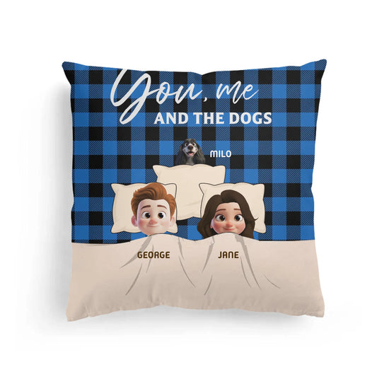 You Me And The Dogs Dog | 3D Personalize | Bed | Blanket