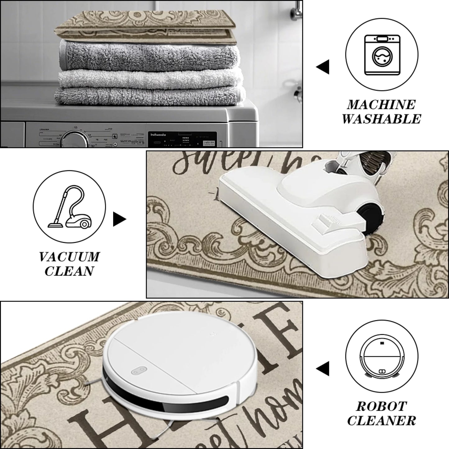 Personalized Dog Doormat – Choose 1 to 5 Dogs from 220+ Breeds & Add Custom Text